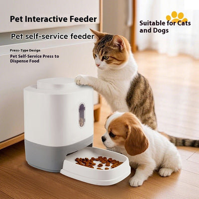 Automatic Pet Feeder Educational Press Feeding Toys