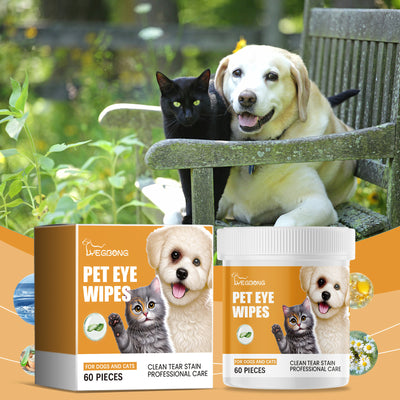 Dogs And Cats Eyes Wet Wipes For Dogs To Remove Tears
