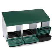 3-compartment Chicken Feeding Trough