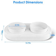 Heated Water Bowl For Dogs And Cats Ceramic Heated Pet Water Bowl