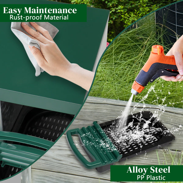 3-compartment Chicken Feeding Trough